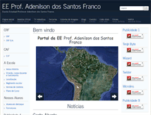 Tablet Screenshot of eeadenilsonfranco.com.br